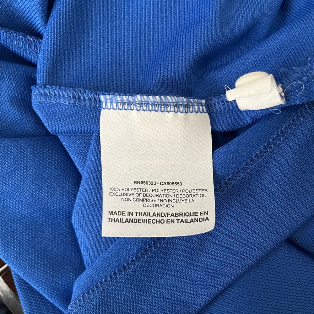 Nike Golf Dri Fit Women's Blue Polo Shirt - Picture 6 of 7